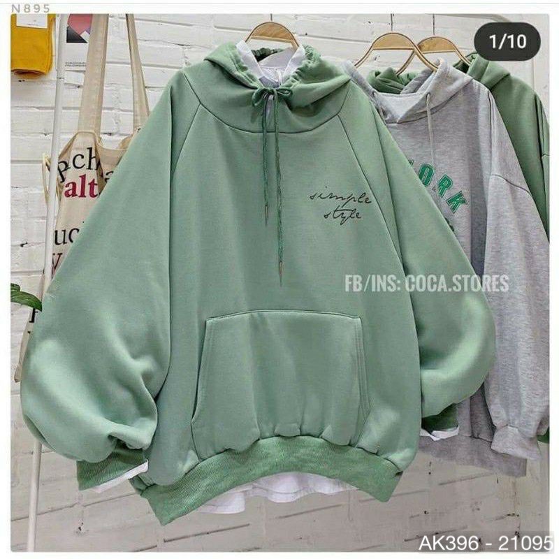 Áo Hoodie Nỉ Tay Phồng Cánh Dơi Form Rộng Nam Nữ in 2 Mặt Form Rộng Cánh Dơi Hàng Unisex PHỒNG CHỮ KÝ - AK3396 | BigBuy360 - bigbuy360.vn
