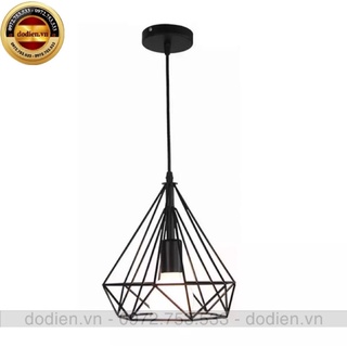 Đèn Thả Trần Trang Trí Kim Cương D250 Không Kèm Bóng