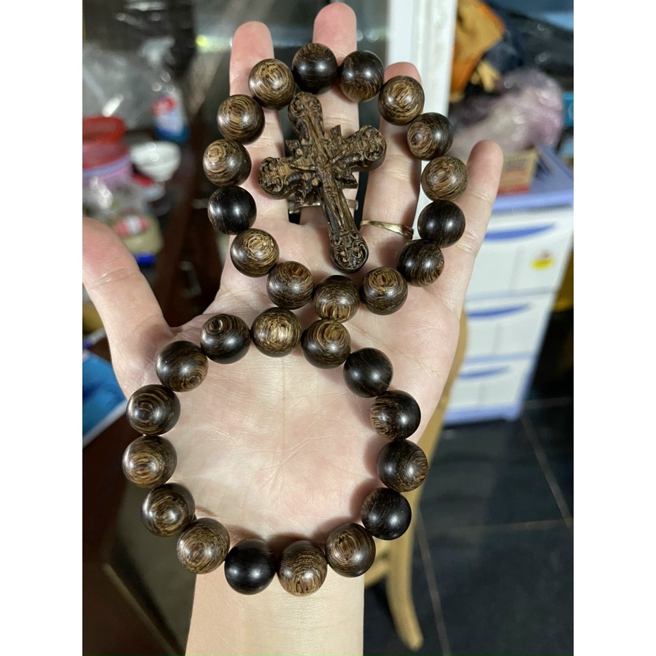 Vòng trầm hương phong thủy - Trầm hương sánh chìm 10mm - 12mm - 14mm - 16mm - 18mm - 20mm - Thơm Vĩnh viễn