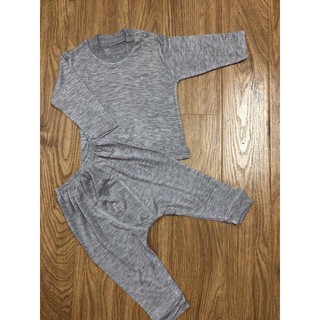 [Hàng Loại 1] - Bộ Nou Baby Dài Tay Cài Vai Cho Bé Trai Và Bé Gái Từ 3-13kg , Quần áo nou baby, Quần áo sợi tre
