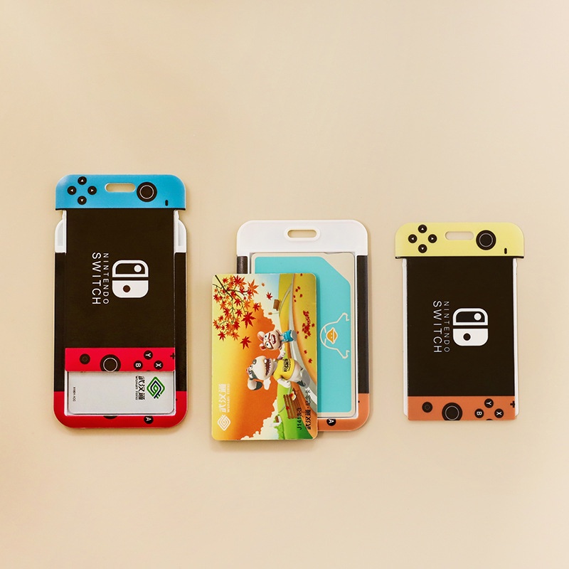 Ví Đựng Thẻ ID / Xe Buýt Trong Suốt Dễ Thương Cho Cặp Đôi Giá Đỡ