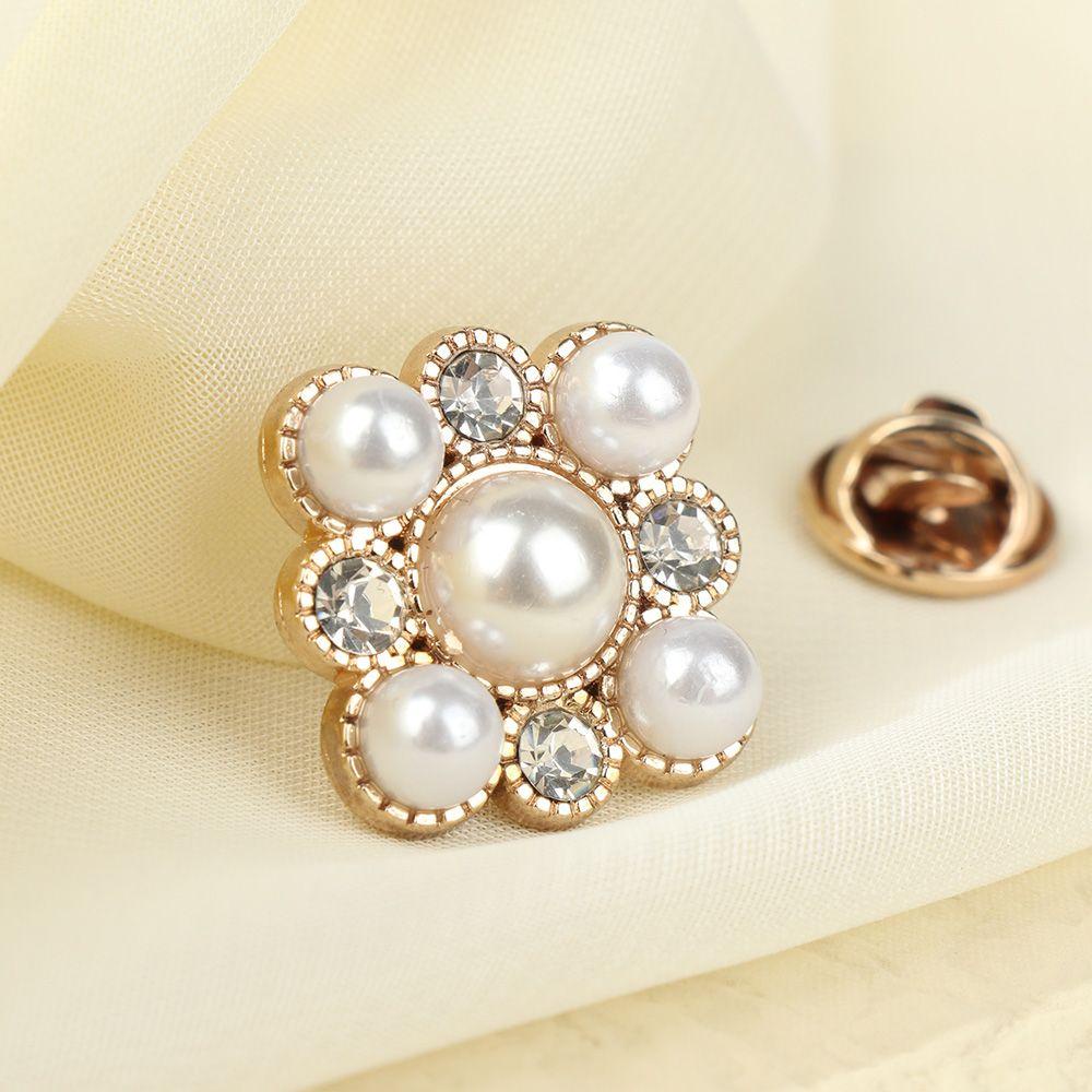 JONYE Set 10 Nút Áo Len 21mm Không Đường May