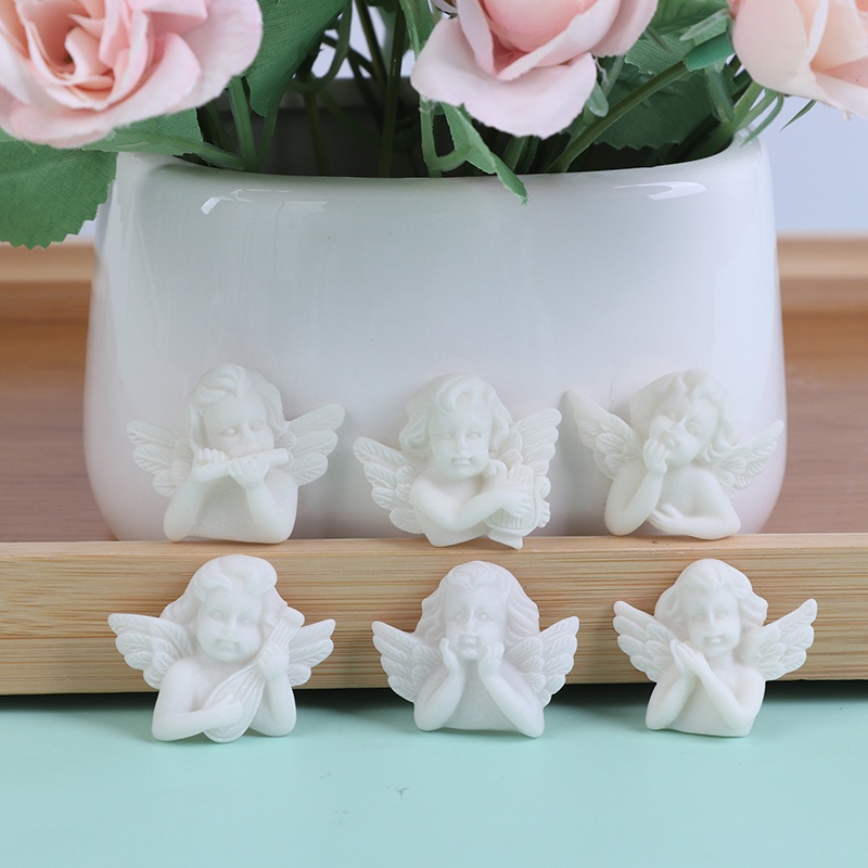 Mô Hình Thiên Thần Mini Bằng Nhựa Resin Trang Trí Nhà Cửa