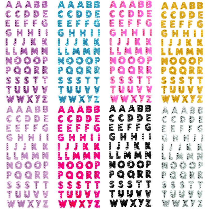 Chữ cái Alphabet A-Z dán tường trang trí