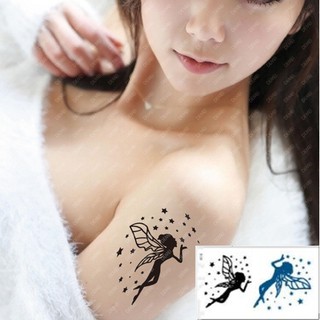 Hình xăm dán Tatto hình cô tiên nhỏ B09