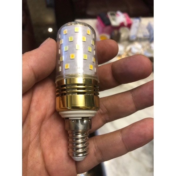 bóng bắp Ngô 3 màu có đui e14và e27