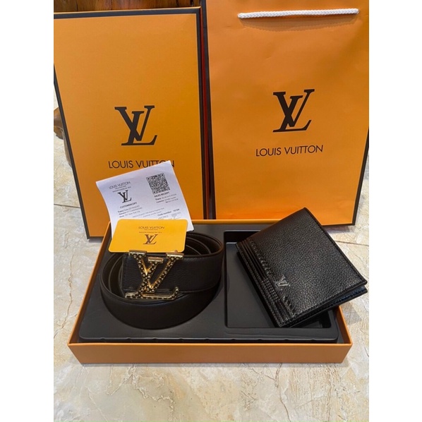 set dây lưng kèm ví fullbox bill thẻ túi giấyFreeship