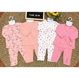 Bộ cài vai bé gái họa tiết con vật NH111B-NH112B