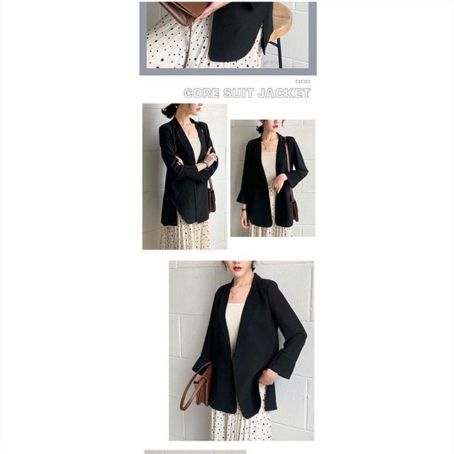 [HÀNG LOẠI 1] Áo blazer nữ mỏng một lớp khoác ngoài ba màu thời trang (Thời trang công sở VIP)(Cam kết hàng y hình) | BigBuy360 - bigbuy360.vn