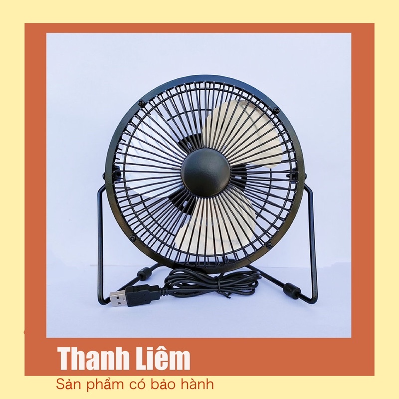 Quạt sắt USB mini fan cổng usb