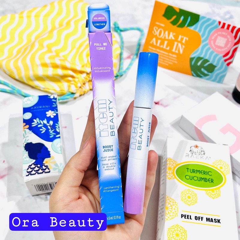 Chuốt mi ITEM Beauty By Addison Rae Boost Juice Dual-Ended Lash Primer & Colored Mascara