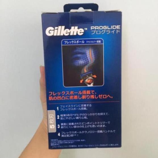 Dao cạo râu Gillette 5 lưỡi 1+6 lưỡi
