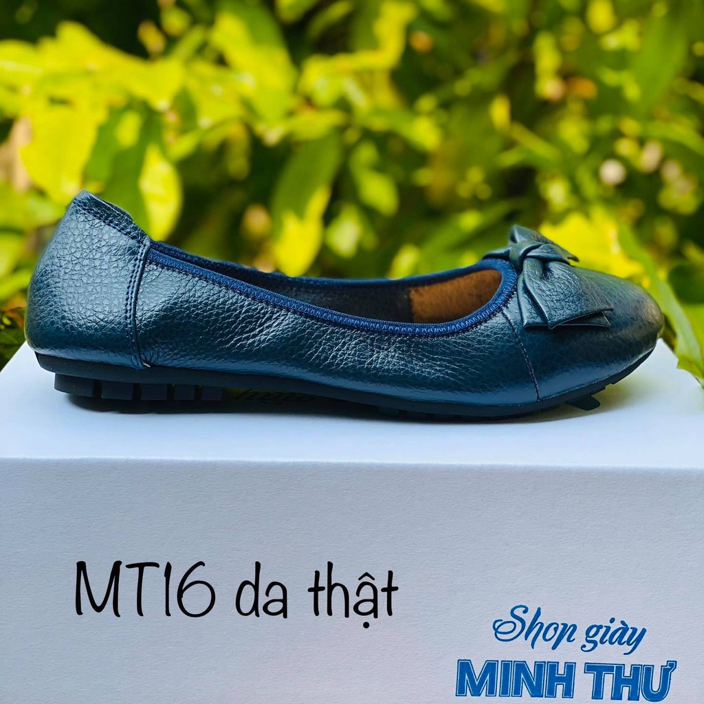 [shop giay minh thu] Buppe da thật đế cao su MT16