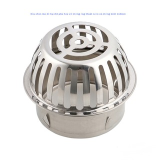 THOÁT SÀN CHẮN RÁC BAN CÔNG SÂN VƯỜN INOX 2ae100ts-D110