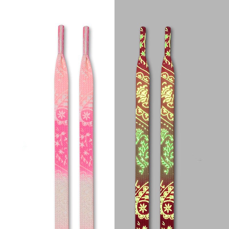 Dây Giày Màu Gradient Dạ Quang Độc Đáo