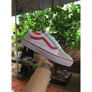 [BÁN SỈ LẺ] Giày VAN old skool da lộn cao cấp