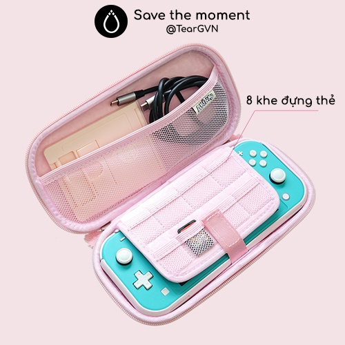Túi đựng máy chống sốc, chống nước nhiều màu (Akitomo) cho Nintendo Switch Lite