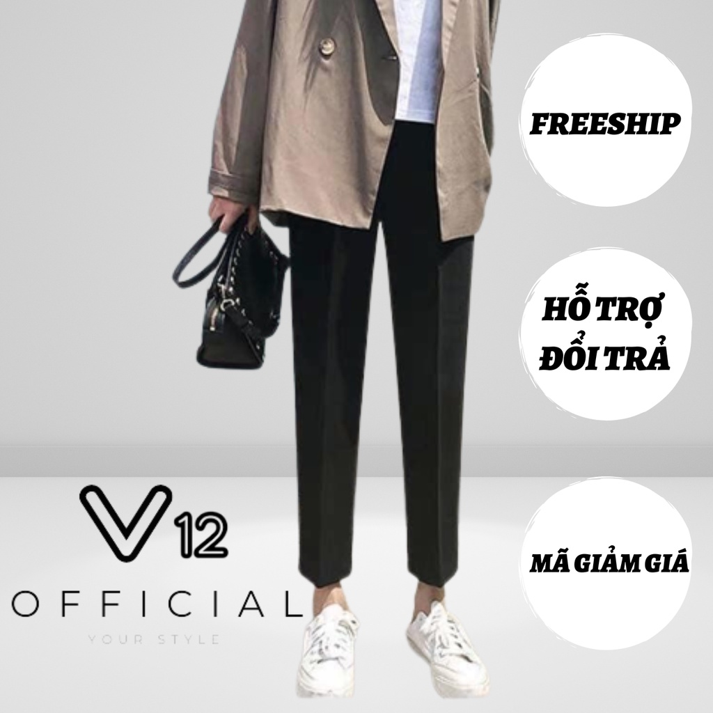 Quần âu nam dáng baggy ống rộng , vải xịn , co dãn , không phai màu phong cách Hàn Quốc