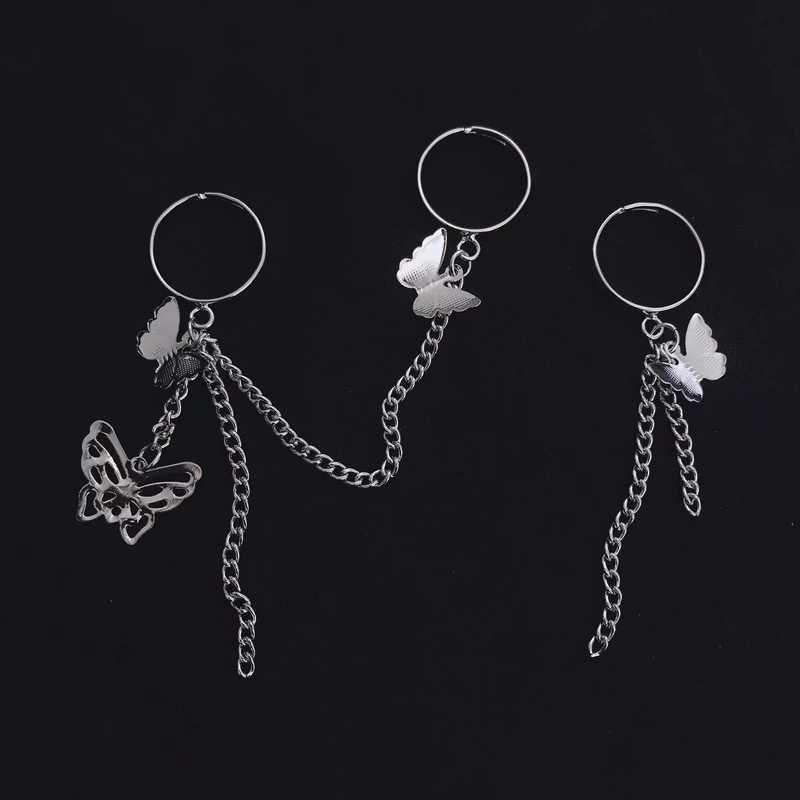 Nhẫn thời trang mặt hình bướm phong cách Vintage cho nữ