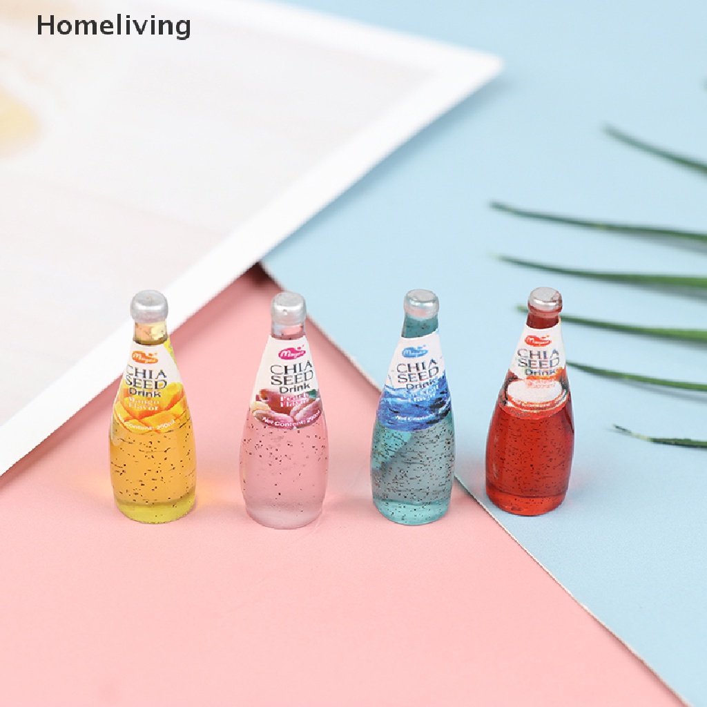 Set 10 Ly Nước Ngọt Mini Tỉ Lệ 1: 12 Dùng Để Trang Trí Nhà Búp Bê