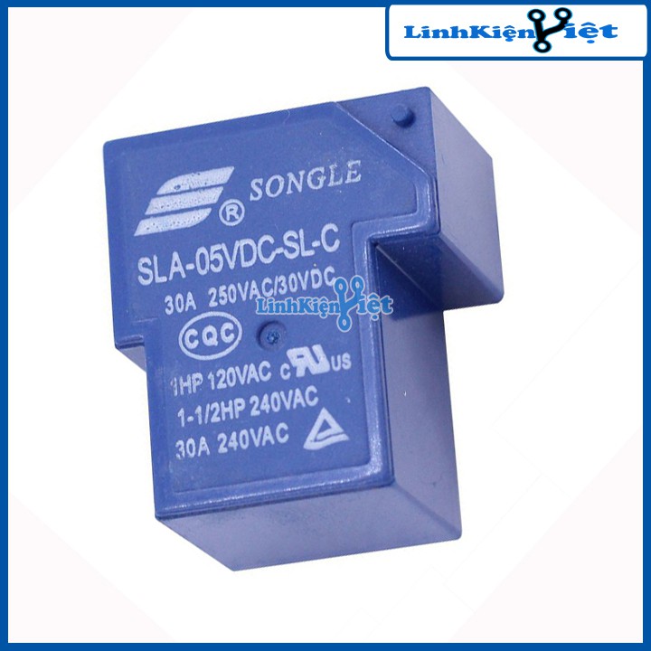 Relay Songle SLA 30A - 5V 6 Chân