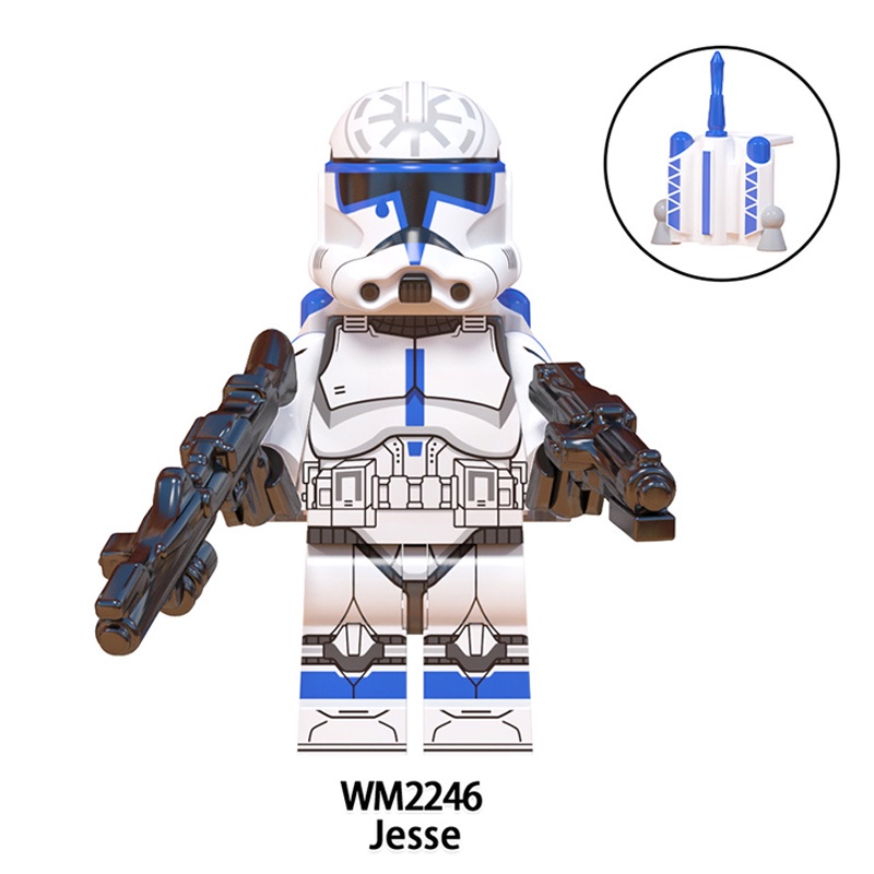 Mới Mô Hình Nhân Vật Trooper Clone Storm Troopers