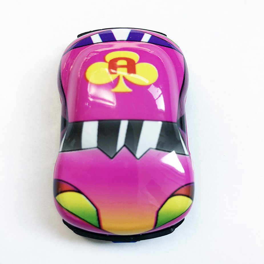 T☆Cartoon Mini Vehicle Car Pull-back Style Educational Toy for Kid