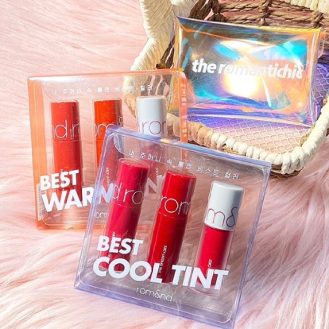 [HOT NEW 2020] [MINI SIZE] Set 3 Son Mini Tint Lì Romand Best Tint Edition | BigBuy360 - bigbuy360.vn