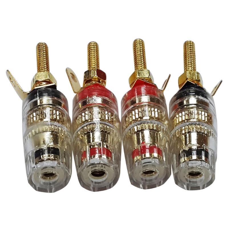 Set 8 Đầu Nối Khuếch Đại Âm Thanh Bằng Đồng Chuyên Dụng