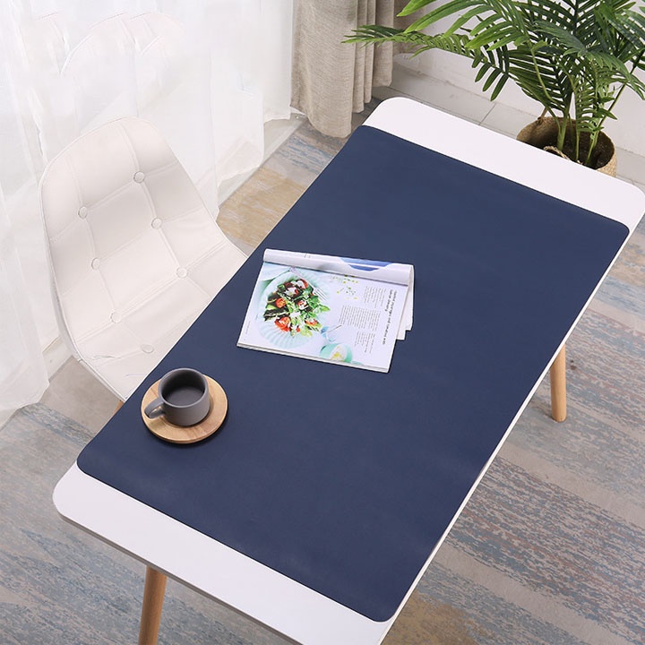 [ FULL SIZE ]Tấm lót bàn Deskpad Bo Viền Mềm Mịn Chống Nước, Chống Xước