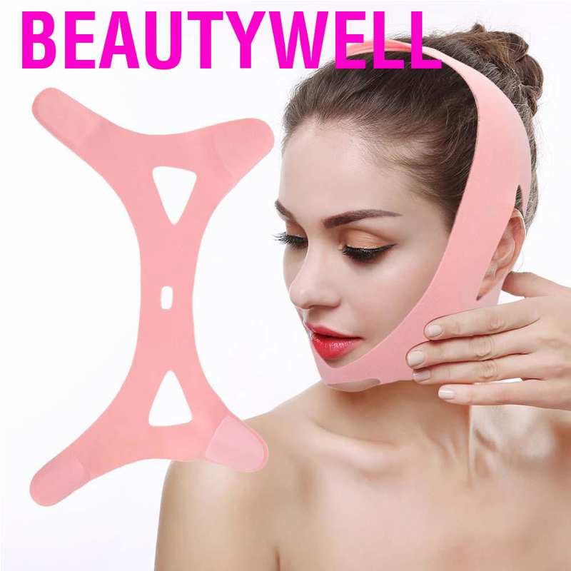 🌹Hàng HOT Beautywell Đai Đeo Cằm Chống Ngáy Khi Ngủ Thiết Kế Tiện Lợi Đai đeo mặt nâng cằm khi ngủ tiện lợi Đai đeo định hình khuôn mặt làm thon gọn và tạo hình chữ V