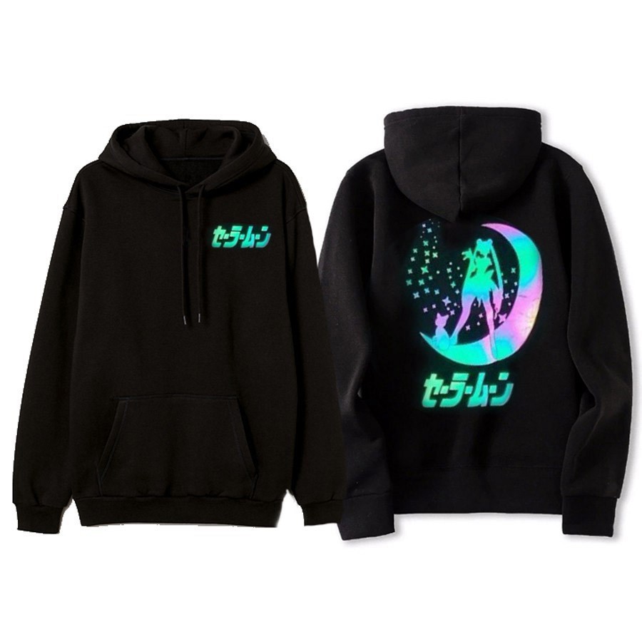 PQ022 Áo Khoác Hoodie. Áo Hooide Phản Quang Nam Nữ Mới (Toni Shop)