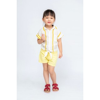 Dép đế trấu, da bò thật cho bé