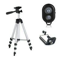 Gậy 3 Chân Chụp Ảnh Selfie Tự Sướng Tripod 3110 - TF-3120 Khung Nhôm Chắc Chắn Tặng Kèm Remote