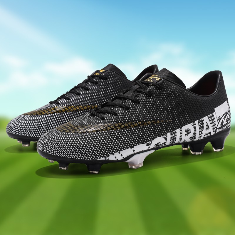 NEW SALE Giày bóng đá sân cỏ nhân tạo CR7 Cổ CAO GIÀY ĐÁ BÓNG SÂN CỎ NHÂN TẠO 35-44 FG Soccer Shoes 