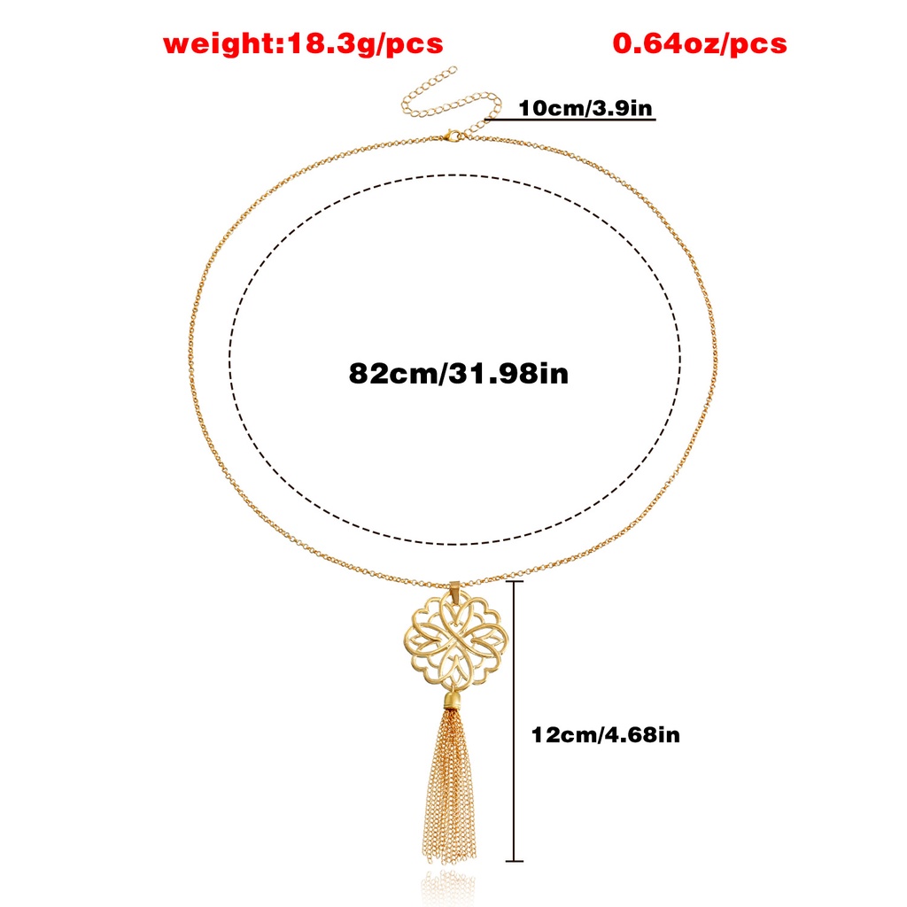 Vòng cổ Mặt Hoa Sen Đính Đá Thời Trang Thu Đông Cho Nữ