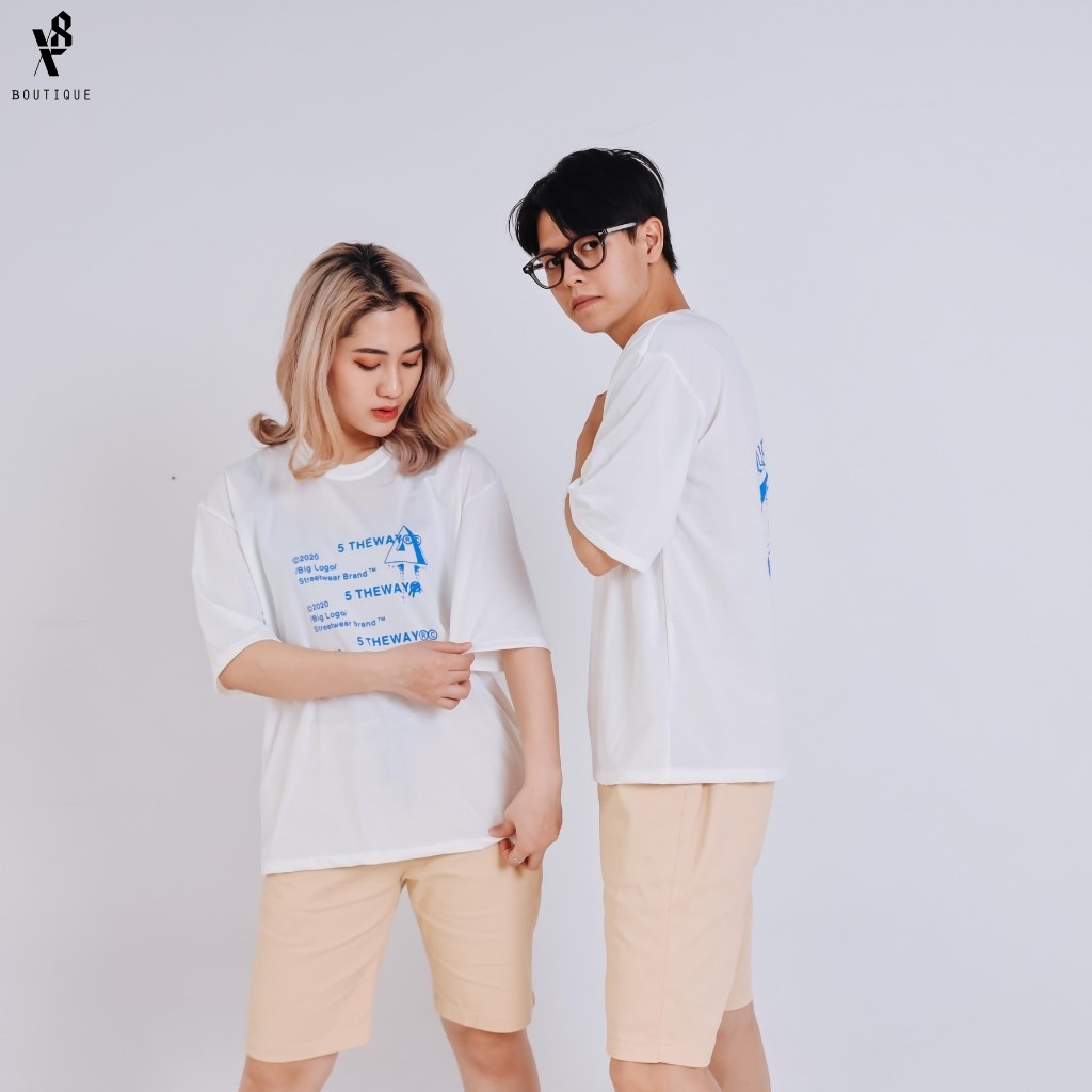 Áo Thun Unisex Tay Lỡ X8 882 Áo Phông Nam Nữ Form Rộng Cotton Thấm Hút Mồ Hôi