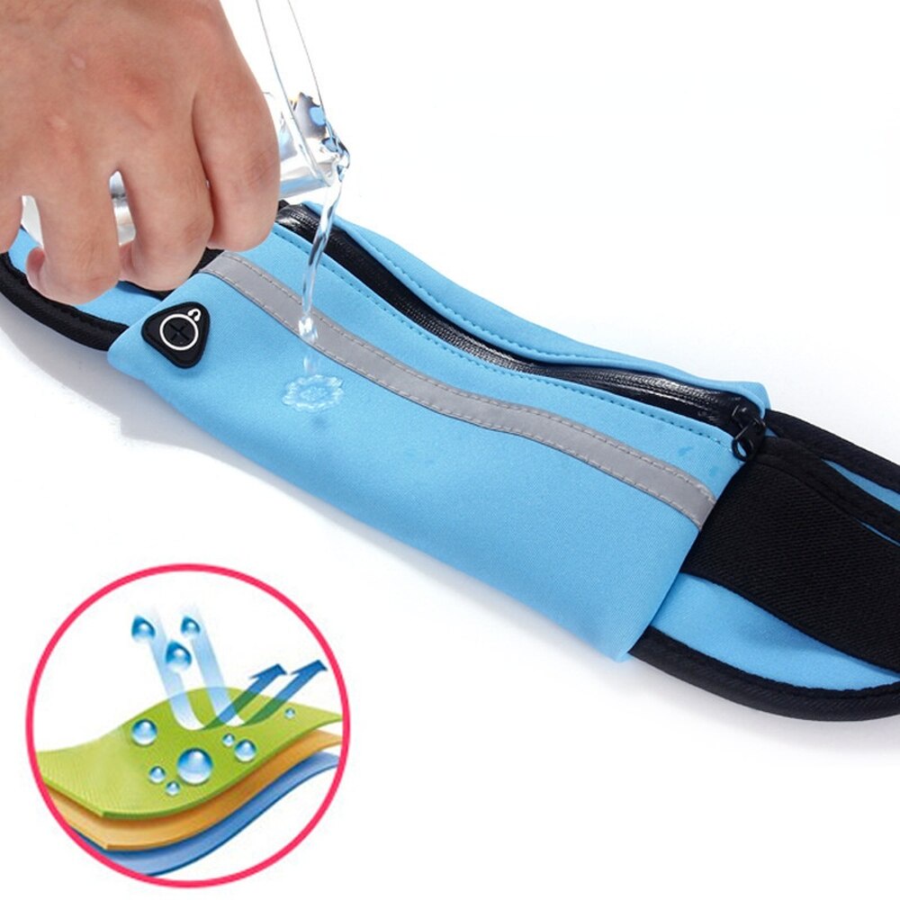Túi Đeo Hông Chạy Bộ Chống Nước MixSport Không Gian Chứa Lớn Tùy Chỉnh Kích Thước