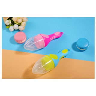 Túi nhai hoa quả chống hóc cho bé Silicone loại mới 2019 hàng Đài Loan-tungan7777