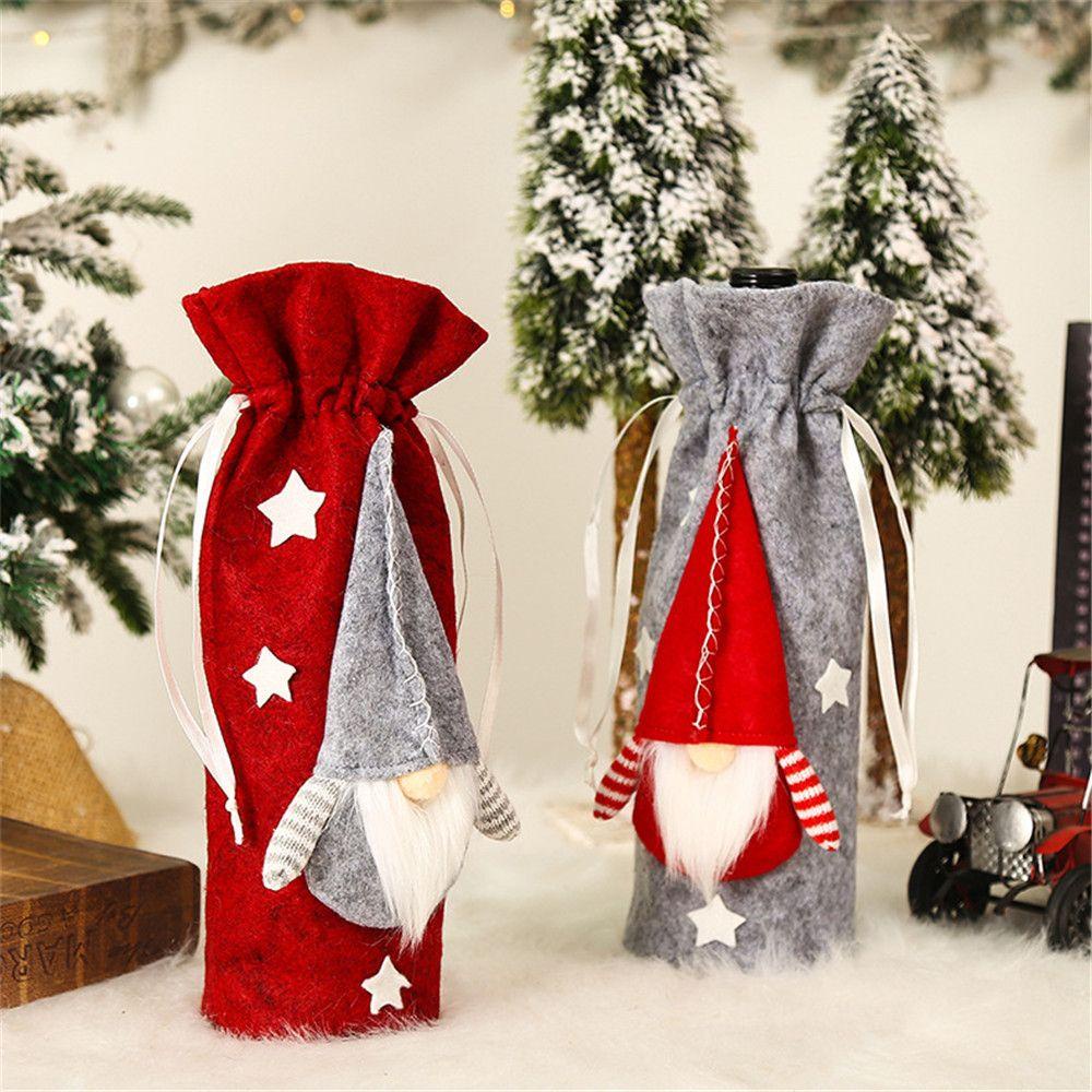 Túi Bọc Chai Bia Hình Ông Già Noel