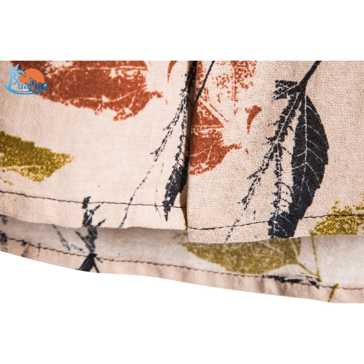 Cotton hemp ethnic style suit collar short sleeve shirt555 | BigBuy360 - bigbuy360.vn