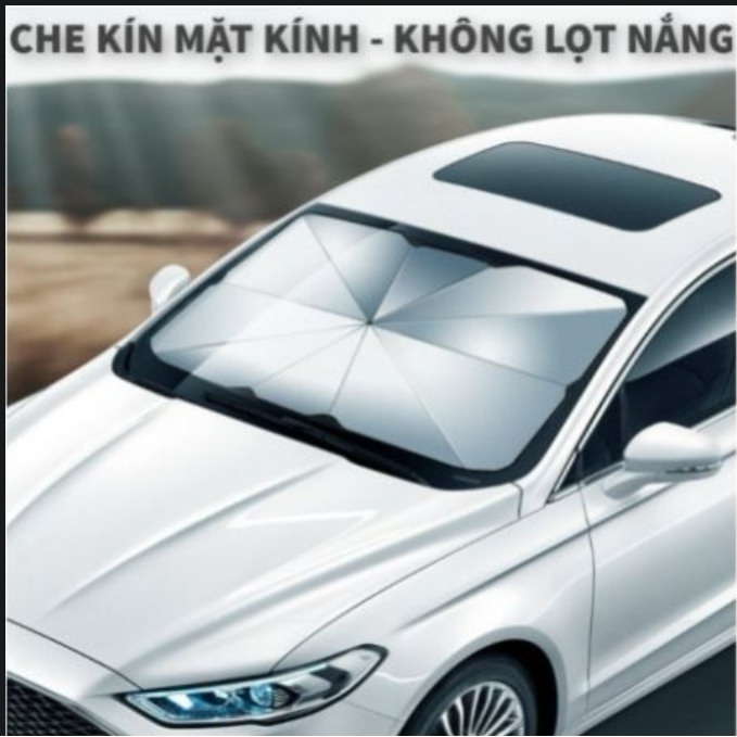 Ô Che Nắng Kính Lái Xe Ô Tô Cao Cấp – Bảo Vệ Nội Thất Ô Tô – Dù Che Nắng Kính Lái Xe Hơi – Chống Tia UV