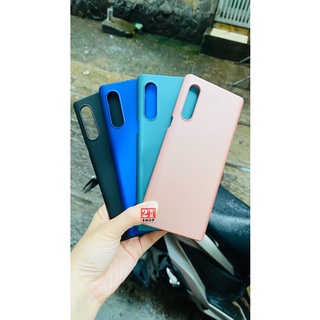 ỐP LƯNG NHỰA CỨNG, MÀU TRƠN DÀNH CHO LG VELVET BẢN HÀN/ QUỐC TẾ