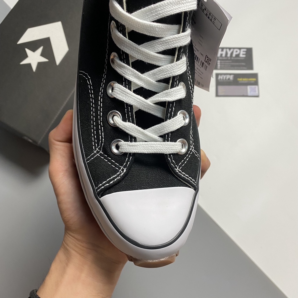 Giày Converse Run Star Hike Black  - Hype Sneaker | Phiên bản 1:1 chuẩn