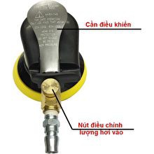 Máy chà nhám tròn 5inch (125mm) Bằng khí nén TOP - PAS-10027-15