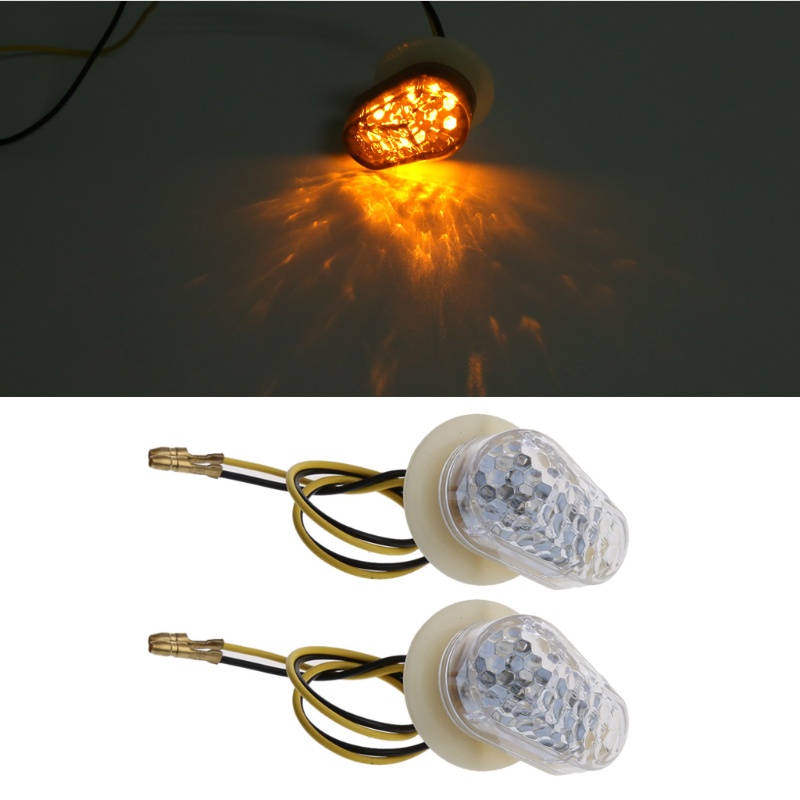 Đèn LED Xi Nhan 12V Chuyên Dụng Cho Xe Mô Tô YZF R1 R6 R6 SFZ1S FAZER