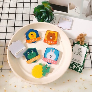 HUY HIỆU, GHIM CÀI ÁO LINE FRIENDS ẢNH THẬT
