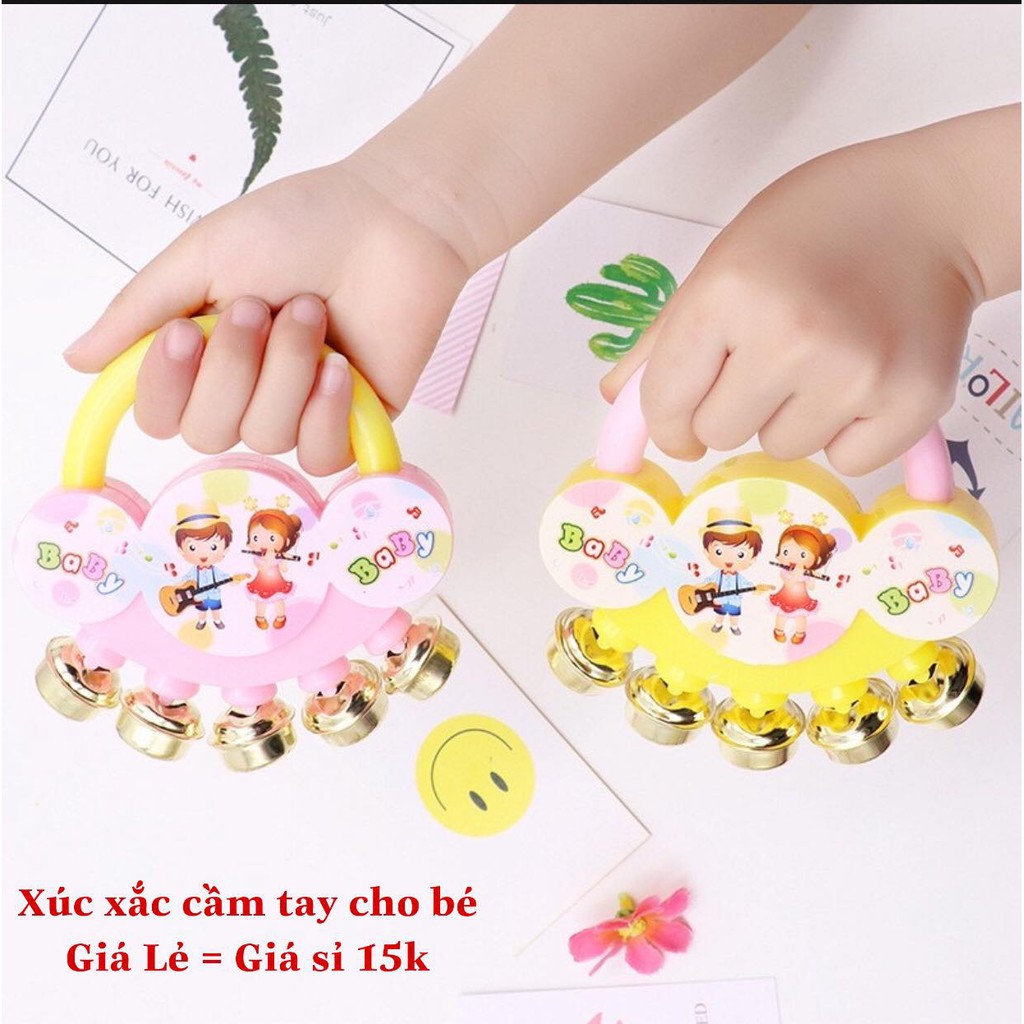 Xúc xắc cầm tay cho bé