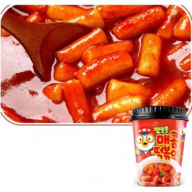 Bánh gạo tokpokki Pororo Hàn Quốc 4 vị siêu ngon