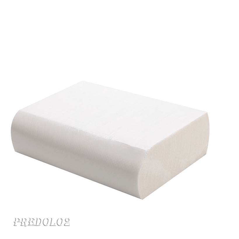 [PREDOLO2] Kitchen Cleaning Cloth Paper Hand Towels, Bathroom Tissue 3-layer Pulp Paper, White Skin-Friendly Household Toilet Paper Towel